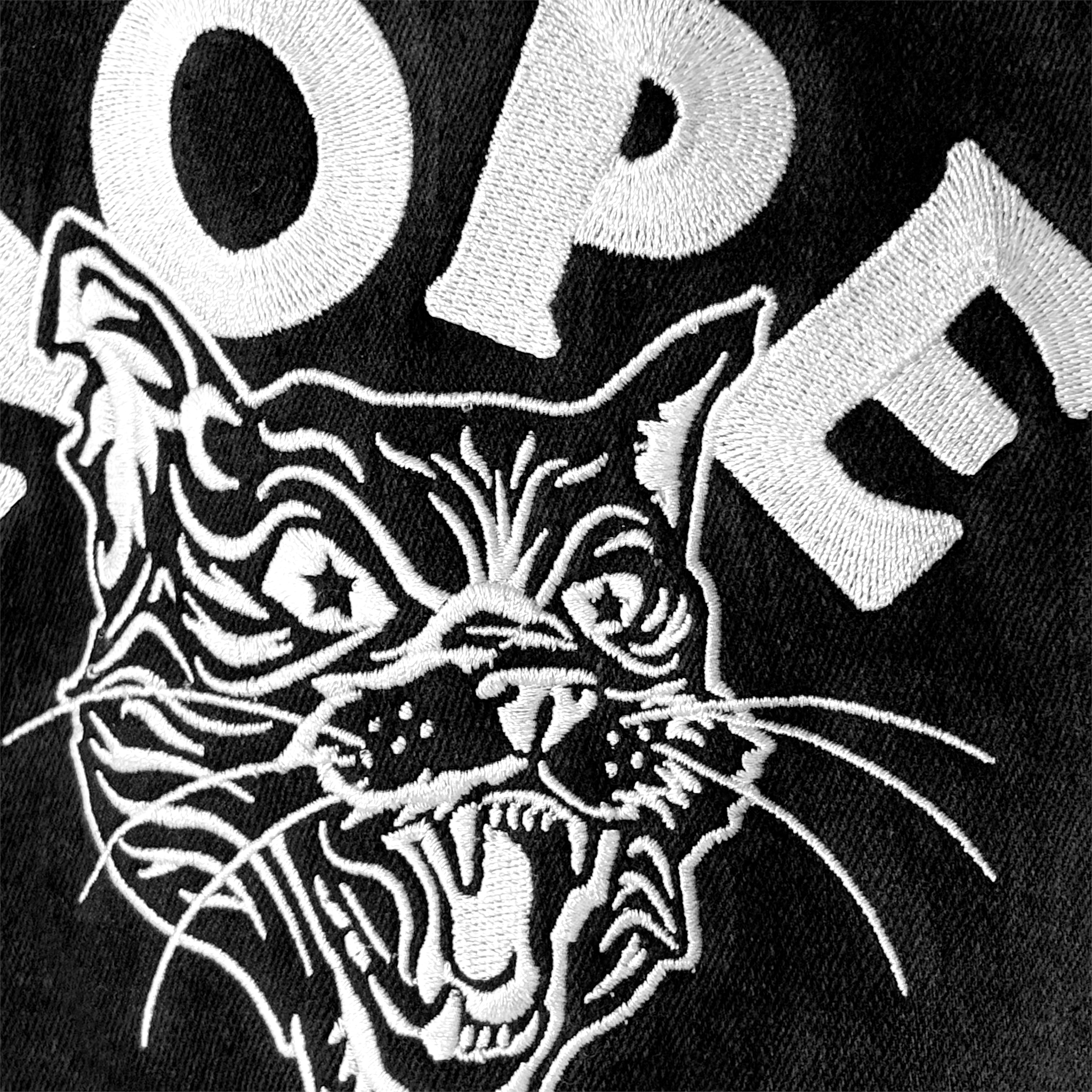 NOPE Denim Embroidered Jacket