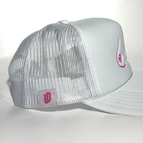 Fuck Titty Cancer Trucker (with removable magnet ribbon)