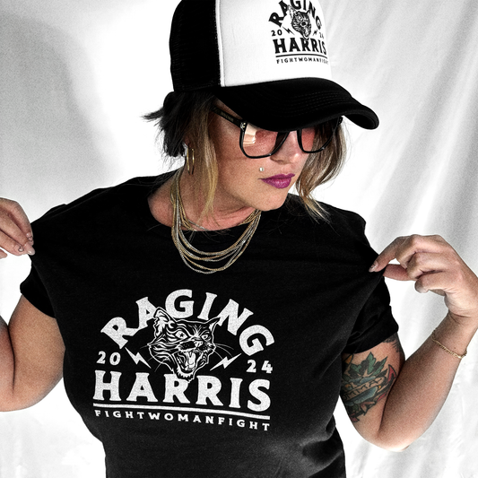 Commemorative RAGING HARRIS Tee (Blk)