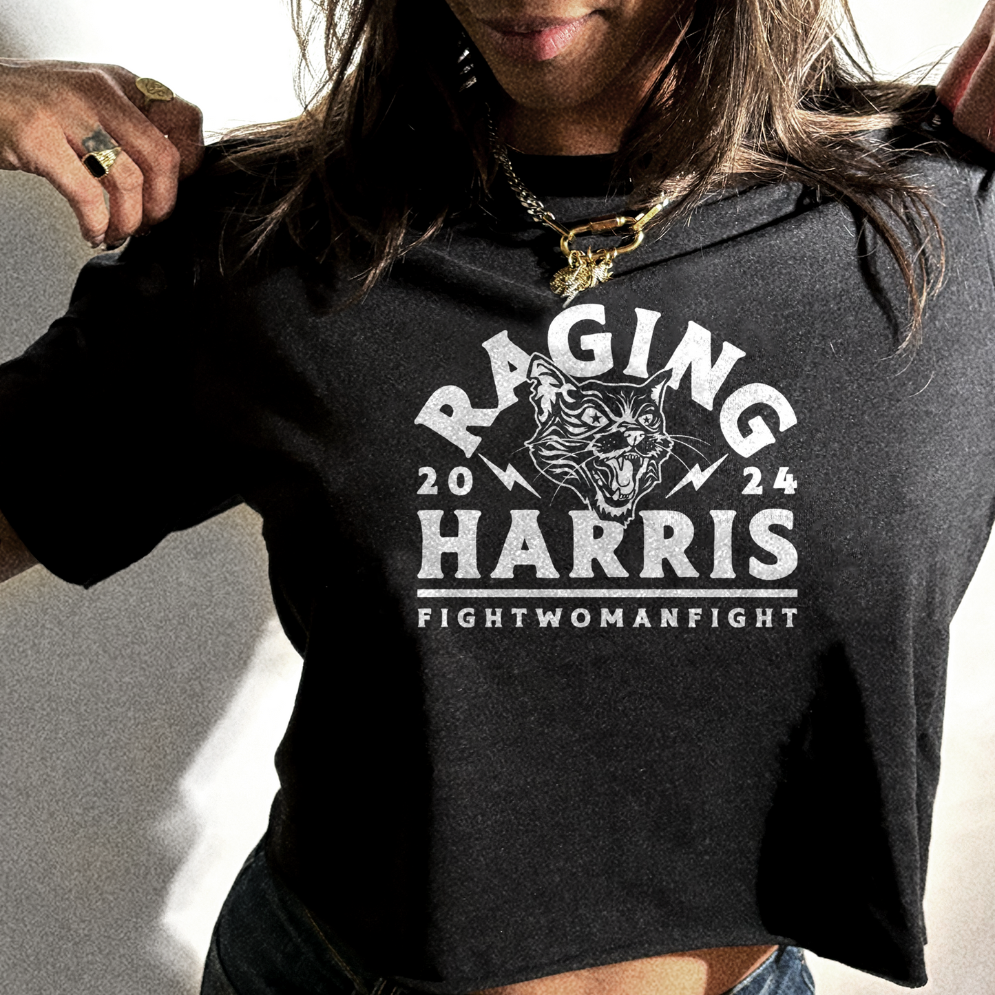 Commemorative RAGING HARRIS Tee (Blk)